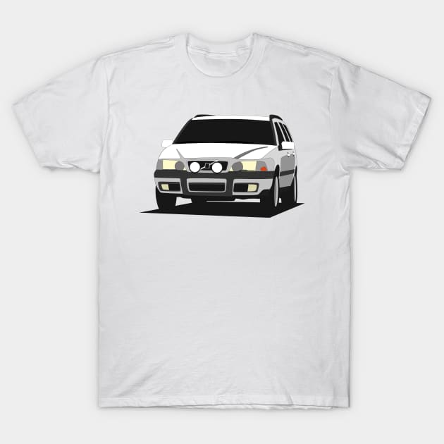 Volvo V70 XC T-Shirt by TheArchitectsGarage